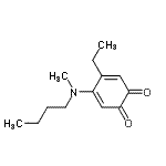 CAS#: 549548-11-0, 4-[Butyl(Methyl)Amino]-5-Ethyl-1,2-Benzoquinone