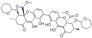 CAS 登录号：54959-69-2， 5-二-(2'-四氢吡喃基)黑麦酮酸 D