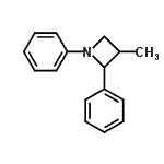 CAS 登录号：54965-66-1， 3-甲基-1,2-二苯基吖丁啶