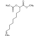 CAS#: 54986-41-3, Methyl 2-Acetoxy-10-Undecenoate