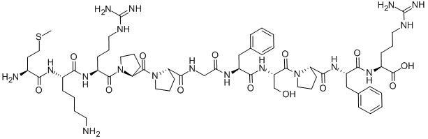 CAS 登录号：550-19-6， 蛋氨酰-赖氨酰-血管舒缓激肽