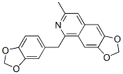 CAS 登录号：550-73-2， 7-甲基-5-胡椒基-1,3-二氧杂环戊并[4,5-g]异喹啉