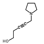 CAS#: 550302-87-9, 5-(1-Pyrrolidinyl)-3-Pentyn-1-Ol