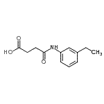CAS#: 550312-50-0, 4-[(3-Ethylphenyl)Amino]-4-Oxobutanoic Acid