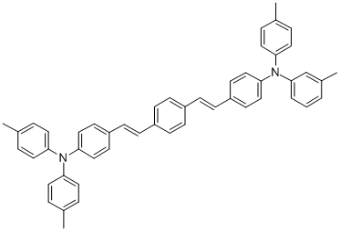 CAS#: 55035-43-3, 1,4-Bis[2-[4-[N,N-Di(p-Tolyl)Amino]Phenyl]Vinyl]Benzene