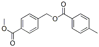 CAS 登录号：55044-52-5， [4-(甲氧羰基)苯基]甲基对甲苯甲酸酯