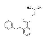 CAS 登录号：5505-01-1， 4-(二甲基氨基)-1-[2-(2-苯基乙基)苯基]-1-丁酮