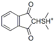 CAS 登录号：5508-42-9， 2-(二甲硫基亚基)茚满-1,3-二酮