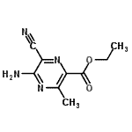 CAS#: 55084-97-4, Ethyl 5-Amino-6-Cyano-3-Methyl-2-Pyrazinecarboxylate