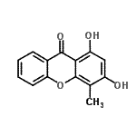 CAS#: 55092-48-3, 1,3-Dihydroxy-4-Methyl-9H-Xanthen-9-One