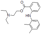 CAS 登录号：55098-70-9， 甲芬那酸二乙基氨基乙基酯