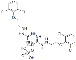 CAS#: 551-48-4, Bis[3-[2-(2,6-Dichlorophenoxy)Ethyl]Carbazamidine] Sulphate