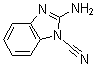 CAS 登录号：55179-78-7， 2-氨基-1H-苯并咪唑-1-甲腈