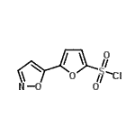 CAS#: 551930-54-2, 5-(1,2-Oxazol-5-Yl)-2-Furansulfonyl Chloride