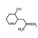 CAS 登录号：552283-66-6， 2-(2-甲基-2-丙烯-1-基)-3-环己烯-1-醇
