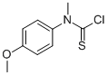 CAS 登录号：55246-79-2， N-(4-甲氧基苯基)-N-甲基硫代氨基甲酰氯