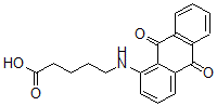 CAS 登录号：5525-27-9， (N-蒽醌基-1)-delta-氨基戊酸