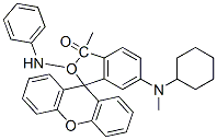 CAS#: 55250-84-5, O'-Anilino-6'-(Cyclohexylmethylamino)-3'-Methylspiro[Isobenzofuran-1(3H),9'-[9H]Xanthene]-3-One