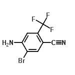 CAS 登录号：55255-45-3， 4-氨基-5-溴-2-(三氟甲基)苯甲腈