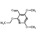 CAS 登录号：552880-79-2， 4-乙氧基-2,6-二甲氧基-5-嘧啶甲醛