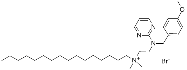 CAS#: 553-08-2, Hexadecyl[2-([4-Methoxybenzyl]-2-Pyrimidinylamino)Ethyl]Dimethyl-Ammonium Bromide