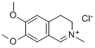CAS#: 553-28-6, 3,4-Dihydro-6,7-Dimethoxy-2-Methylisoquinolinium Chloride