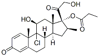 CAS#: 5534-18-9, 9-Chloro-11beta,17,21-Trihydroxy-16beta-Methylpregna-1,4-Diene-3,20-Dione 17-Propionate