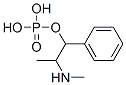 CAS 登录号：55340-64-2， (2-甲基氨基-1-苯基丙基)磷酸二氢酯