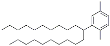 CAS 登录号：55373-90-5， 2-(1-癸基-1-十一碳烯基)-1,4-二甲基苯