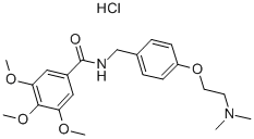 CAS 登录号：554-92-7， N-(4-(2-(二甲基氨基)乙氧基)苄基)-3,4,5-三甲氧基苯甲酰胺盐酸盐