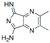 CAS#: 55408-62-3, 1-Imino-5,6-Dimethyl-1H-Pyrrolo[3,4-b]Pyrazin-3-Amine