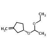 CAS 登录号：554427-57-5， (1S)-1-(1-乙氧基乙氧基)-3-亚甲基环戊烷e