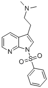 CAS 登录号：554452-54-9， N,N-二甲基-1-(苯磺酰基)-1H-吡咯并[2,3-b]吡啶-3-乙胺