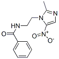 CAS 登录号：55455-18-0， N-[2-(2-甲基-5-硝基-1H-咪唑-1-基)乙基]苯甲酰胺
