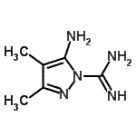 CAS#: 55457-92-6, 5-Amino-3,4-Dimethyl-1H-Pyrazole-1-Carboximidamide