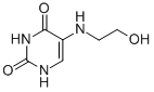 CAS 登录号：55476-33-0， 5-(2'-羟基乙基)氨基尿嘧啶