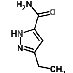 CAS 登录号：55508-11-7， 3-乙基-1H-吡唑-5-甲酰胺
