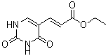 CAS 登录号：55520-60-0， 3-(2,4-二氧代-1,2,3,4-四氢-5-嘧啶基)丙烯酸乙酯