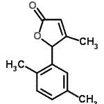 CAS 登录号：55591-06-5， 5-(2,5-二甲基苯基)-4-甲基-2(5H)-呋喃酮