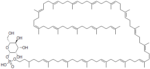 CAS 登录号：55598-56-6， 多萜醇单磷酸酯甘露糖