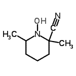 CAS#: 556065-39-5, 1-Hydroxy-2,6-Dimethyl-2-Piperidinecarbonitrile