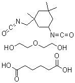 CAS#: 55636-50-5, Isophorone diisocyanate, polymer with adipic acid and diethylene glycol