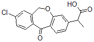 CAS#: 55689-71-9, 6,11-Dihydro-8-Chloro-alpha-Methyl-11-Oxodibenz[b,e]Oxepine-3-Acetic Acid