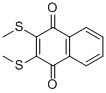 CAS 登录号：55699-85-9， 2,3-二(甲硫基)-1,4-萘二酮