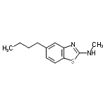 CAS#: 55716-43-3, 5-Butyl-N-Methyl-1,3-Benzothiazol-2-Amine