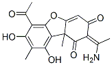 CAS#: 55721-24-9, 6-Acetyl-2-(1-Aminoethylidene)-7,9-Dihydroxy-8,9b-Dimethyl-1,3(2H,9bH)-Dibenzofurandione