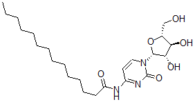 CAS#: 55726-43-7, 1-beta-D-Arabinofuranosyl-4-Myristoylaminopyrimidin-2(1H)-One
