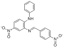 CAS#: 55758-10-6, 4-Nitro-2-(4-Nitrobenzylidenamino)Diphenylamine