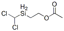 CAS 登录号：5578-41-6， 2-(二氯甲基硅烷基)乙基乙酸酯