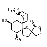 CAS#: 55784-79-7, (1''S,3''R,5'R,5''R,7''S)-5''-Hydroxy-3'',7''-Dimethyltetrahydro-8''H-Dispiro[Furan-3,2'-Furan-5',2''-[9]Oxatricyclo[5.3.3.0<Sup>1,6</Sup>]Tridecane]-2,8''-Dione
